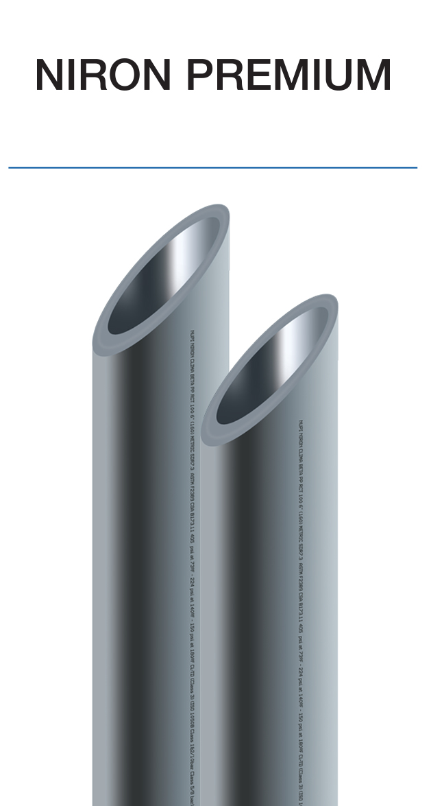Tuberías NIRON Premium ideal ACS